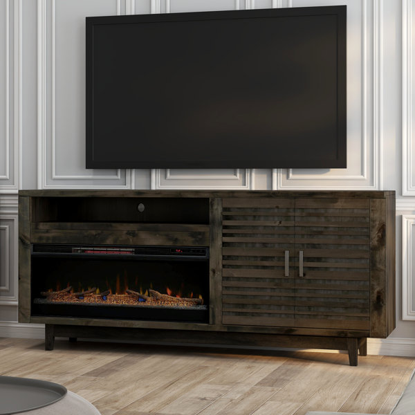The Twillery Co.® Hampden 84" Fully Assembled TV Stand with Electric